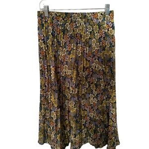 Live for truth floral skirt size M